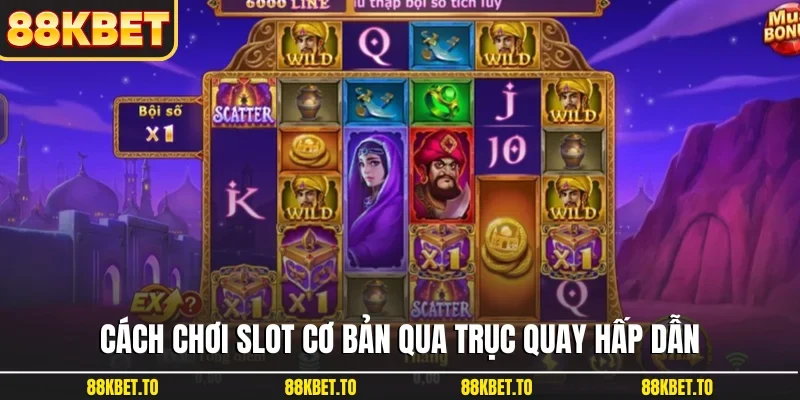 Cách chơi slot cơ bản qua trục quay hấp dẫn