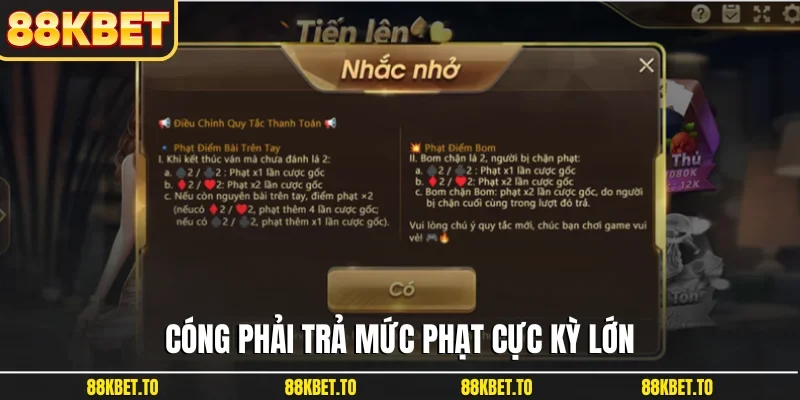 Cóng phải trả mức phạt cực kỳ lớn