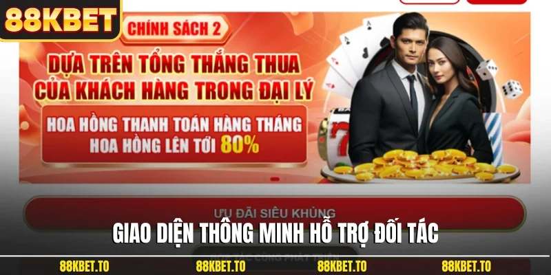 Giao diện thông minh hỗ trợ đối tác