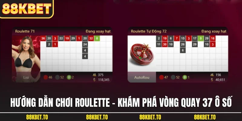 Hướng dẫn chơi Roulette