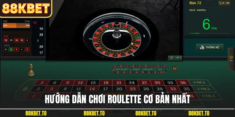 Hướng dẫn chơi Roulette cơ bản nhất