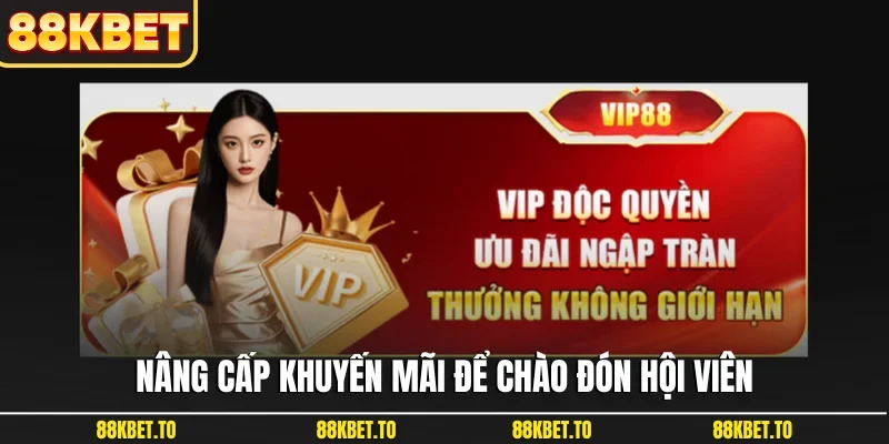 Nâng cấp khuyến mãi để chào đón hội viên