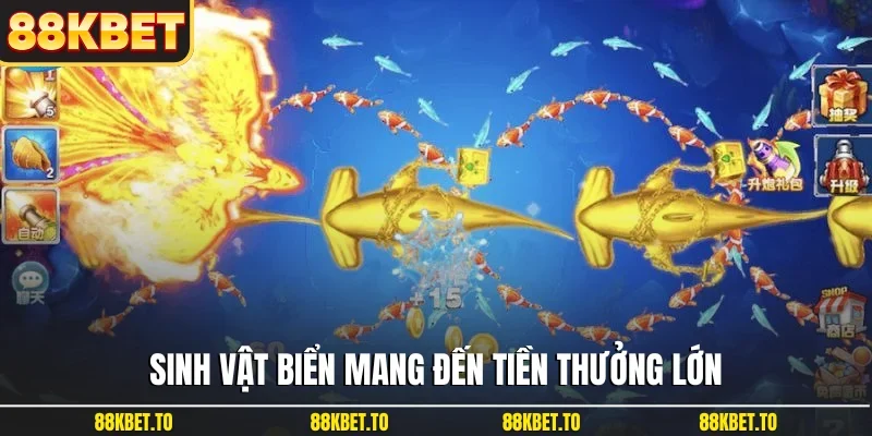 Sinh vật biển mang đến tiền thưởng lớn